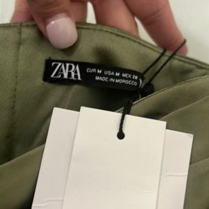 Zara rusched corset top
